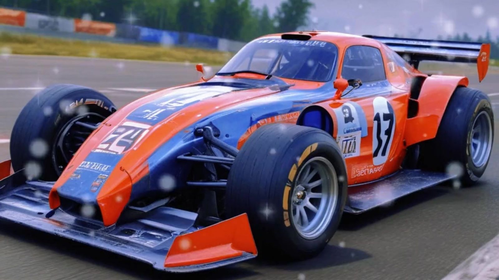 Retro Yarış Efsanesi – Modern Formula Hız Sanatı / Classic Race Car Art Print, Motorsport Energy